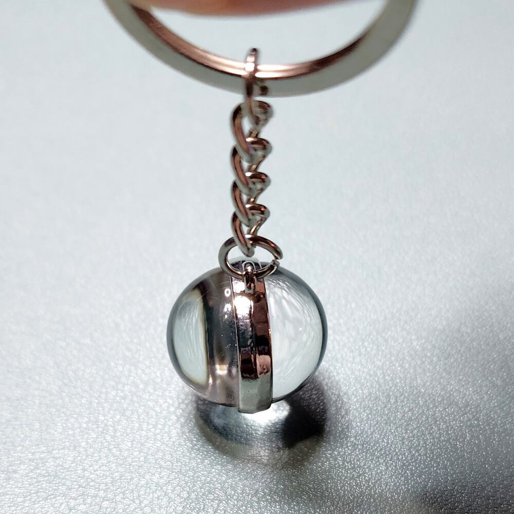 Creative Galaxy Zodiac Double-Sided Glass Orb Keychain - Picture 6 of 8